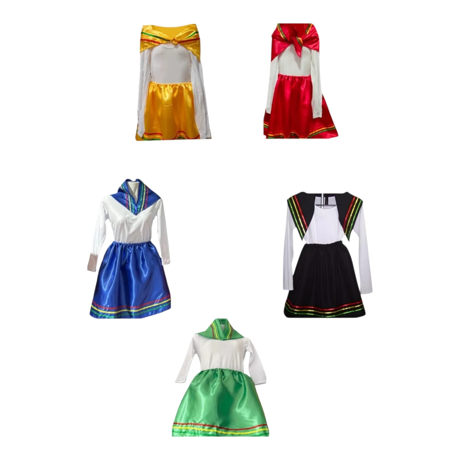 Trajes nortinos Colores