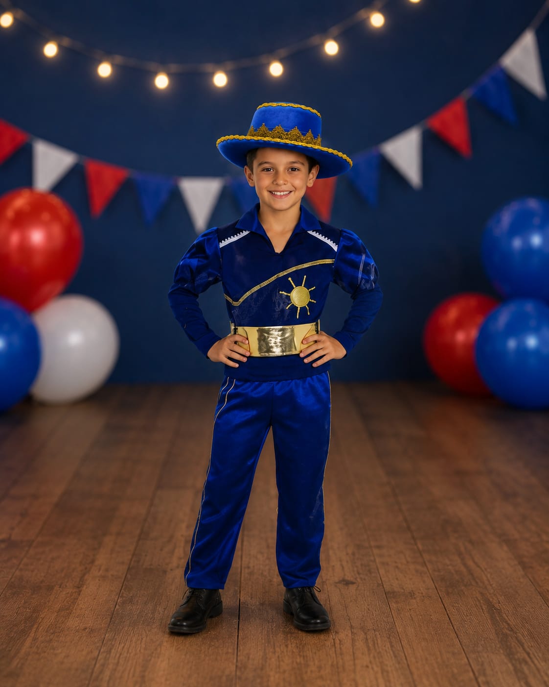 Traje caporal niño Talla 6-14